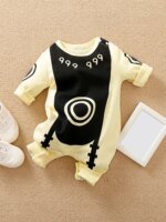 Newborn Baby Anime Cape Style Children Long Sleeve Cotton Bodysuit, Cute Kids Boys Girls Romper - Image 4