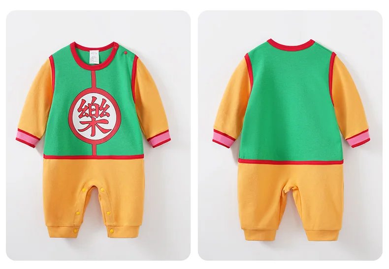 Newborn Baby Anime Cape Style Children Long Sleeve Cotton Bodysuit, Cute Kids Boys Girls Romper