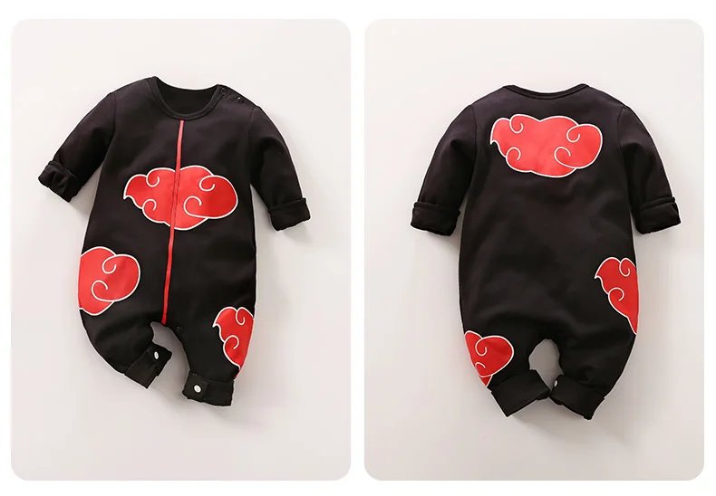 Newborn Baby Anime Cape Style Children Long Sleeve Cotton Bodysuit, Cute Kids Boys Girls Romper