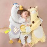 Baby Sleeping Pillow for Newborn Patting Doll with Soothing Palm Remote Control Electric Baby Hand Pillow Soothing Palm Patting