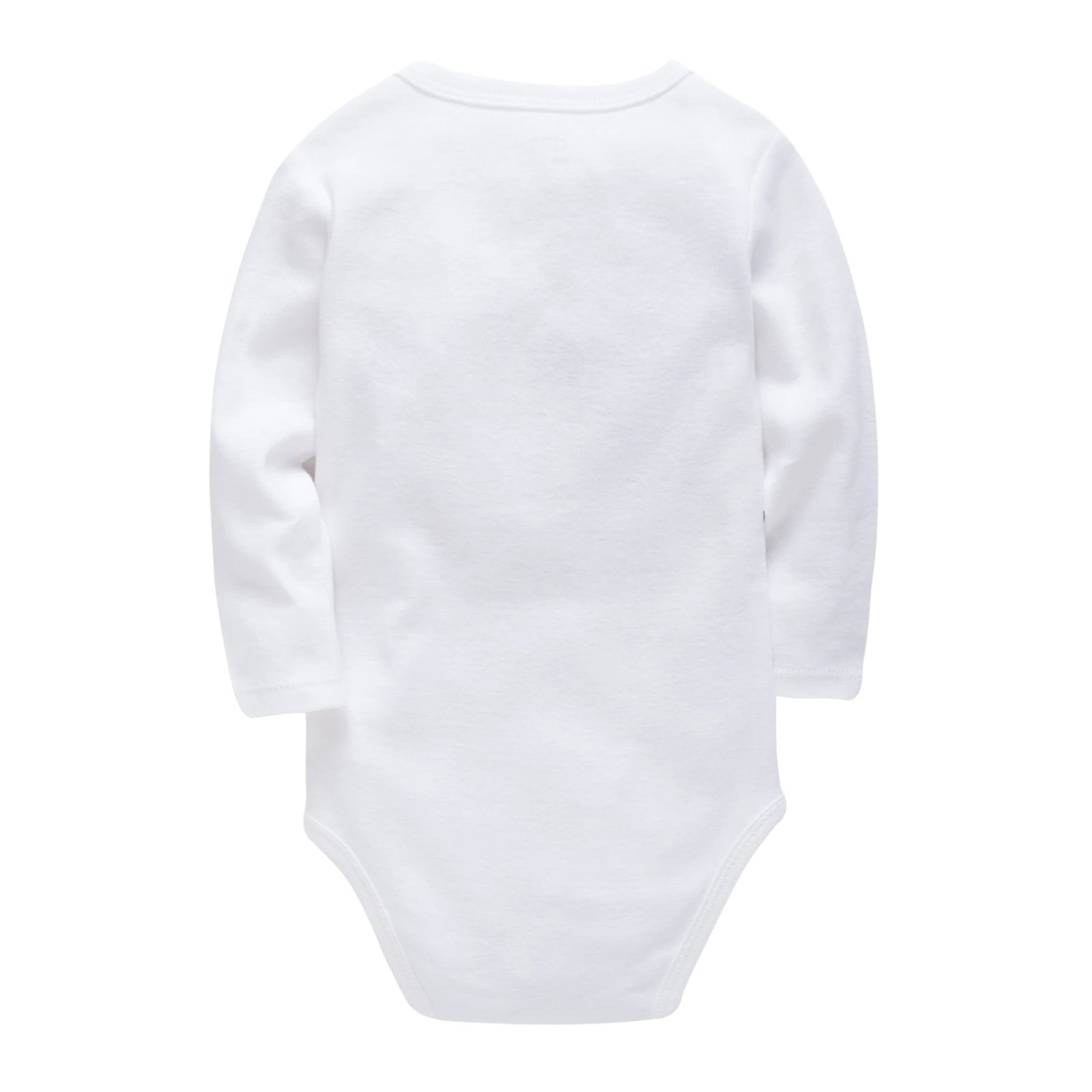 1/2/3/5 Pcs Baby Jumpsuit Blank White Newborn Boys Romper 100% Cotton Kids Bodysuit Long Sleeve Baby Girls Clothing Plain Muslin