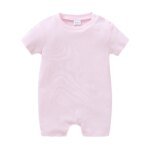 1/3/4 Pcs Newborn Baby Romper Solid Cotton Unisex Infant Boys Jumpsuit Onesies Toddler Girls Overall Roupas Bebe Blank Muslin - Image 5
