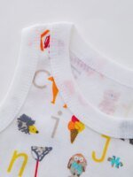 3pcs Random Newborn Clothing Casual Cotton Comfortable Summer Boys and Girls Sleeveless Baby Triangle jumpsuit Child Accessories - Image 4