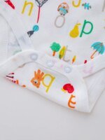 3pcs Random Newborn Clothing Casual Cotton Comfortable Summer Boys and Girls Sleeveless Baby Triangle jumpsuit Child Accessories - Image 3