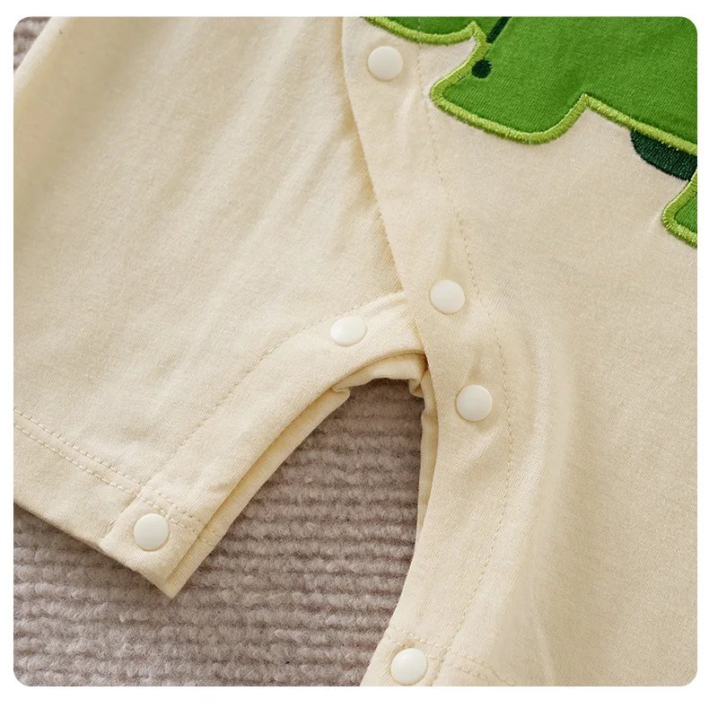 Newborn Baby Clothes Unisex Cute cartoon animal Print Summer cotton Short Sleeve Romper Infant Toddler Pajamas One Piece Outfit