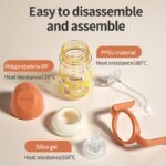 Oberni Baby Learning Drink Cup Sippy Anti Choking Water Straw Bottle For 6 Months And 1-4 Years Old Over - Image 6