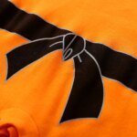 Baby Spring and Autumn Boys and Girls Long sleeved Anime Orange Training Suit Casual All Cotton Bodysuit - Image 4