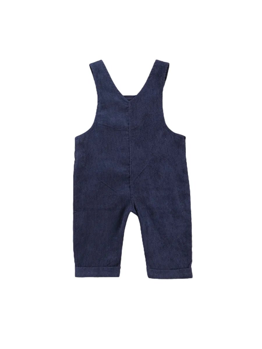 0-24months Unisex Baby Suspender Pants Jumpsuit With Buttons Fit Solid Color Overalls For Toddler Boys And Girls